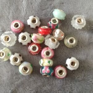 Colorful Glass Bead Set